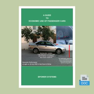 A Guide to Economic Use of Passenger Cars <br>(Word) <p class="headalt">View All</p>