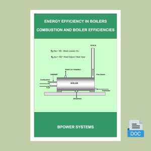 Energy Efficiency in Boilers / Combustion and Boiler Efficiencies (Word) <p class="headalt">Download / Free</p>