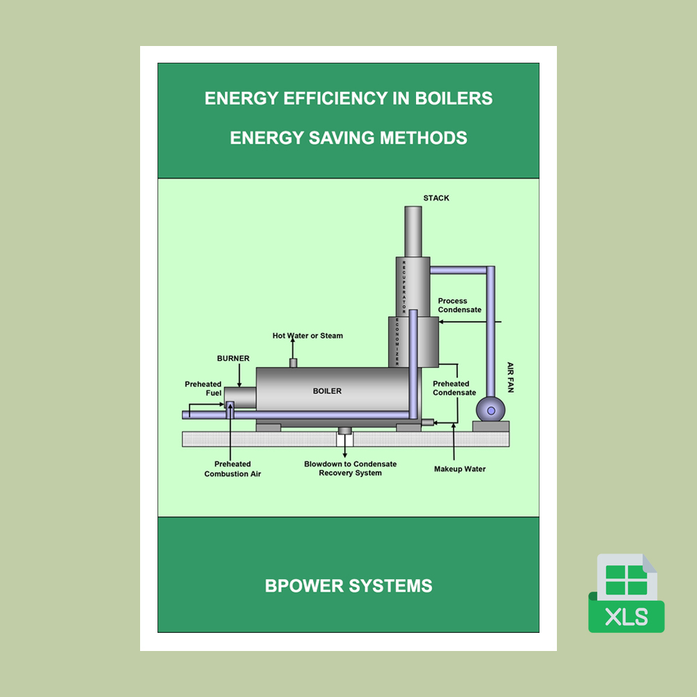 Energy Efficiency in Boilers / Energy Saving Methods (Excel) <p class="headalt">DOWNLOAD 25.00 USD</p>