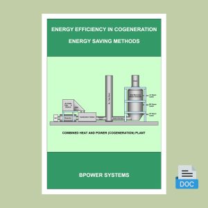 Energy Efficiency in Cogeneration / Energy Saving Methods (Word) <p class="headalt">Download / Free</p>