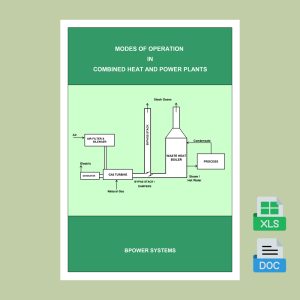 Modes of Operation in Combined Heat and Power Plants (Word+Excel) <p class="headalt">View All</p>