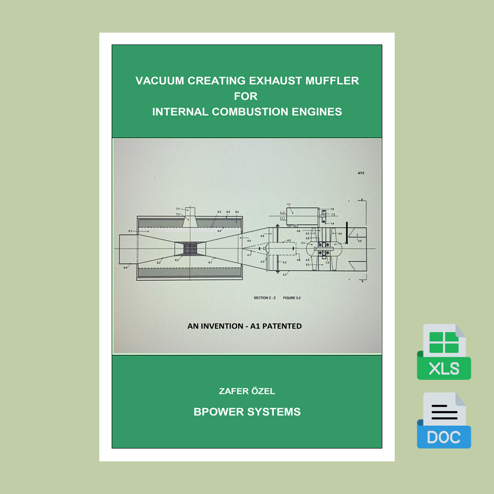 Vacuum Creating Exhaust Muffler for IC Engines (Word+Excel) <p class="headalt">View All</p>